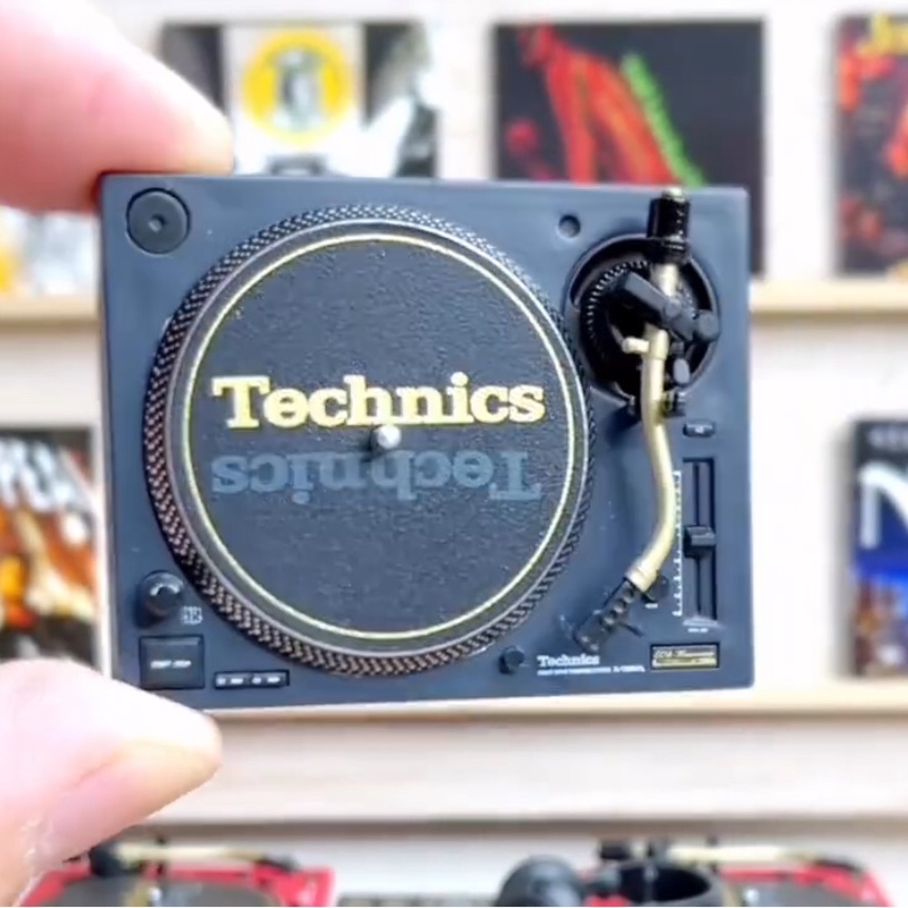 BLUE Technics Miniature Collection SL-1200ML7 50th anniversary Turntable …
